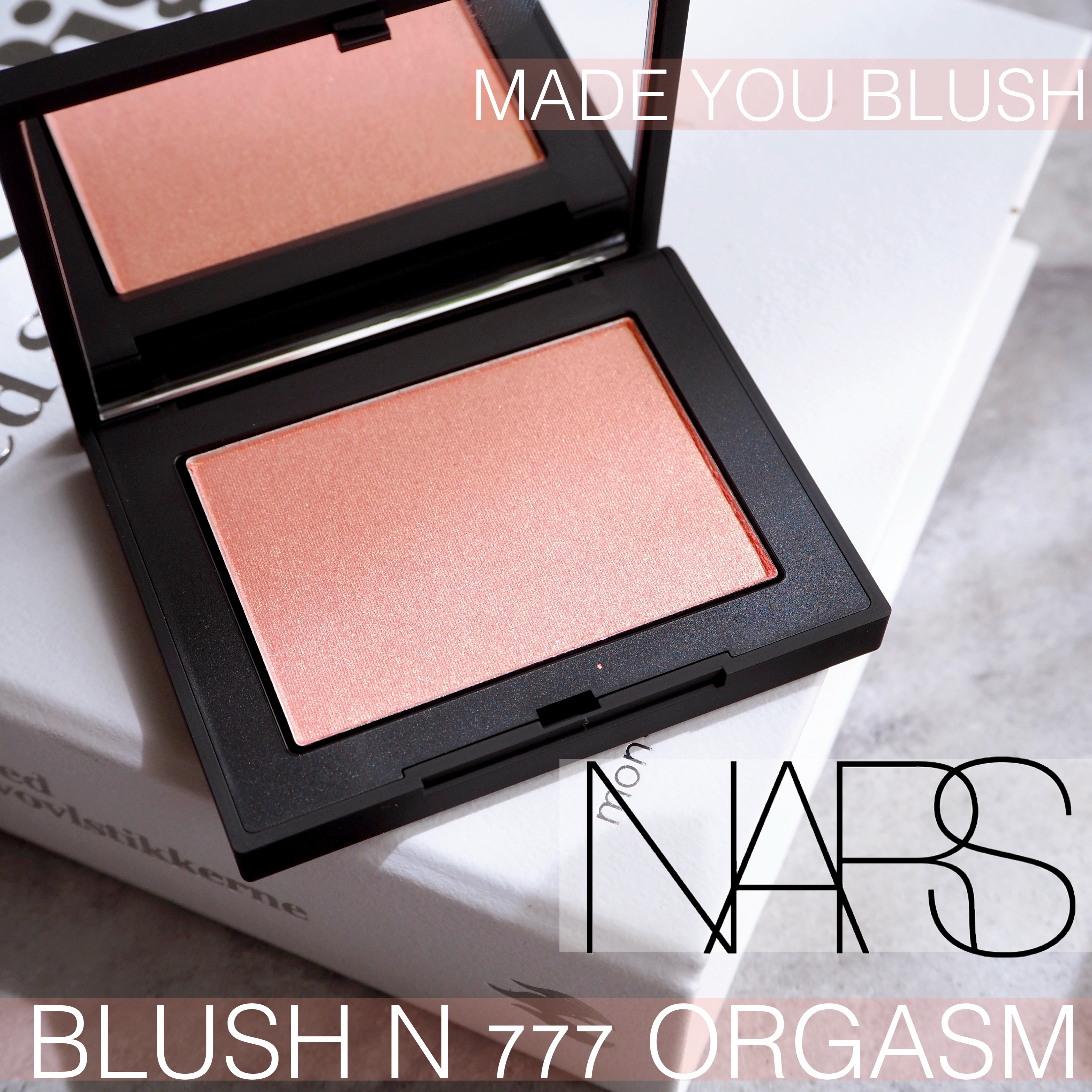 NARS 数量限定 プリズマティックパウダー 777 &ブラッシュORGASM 数量