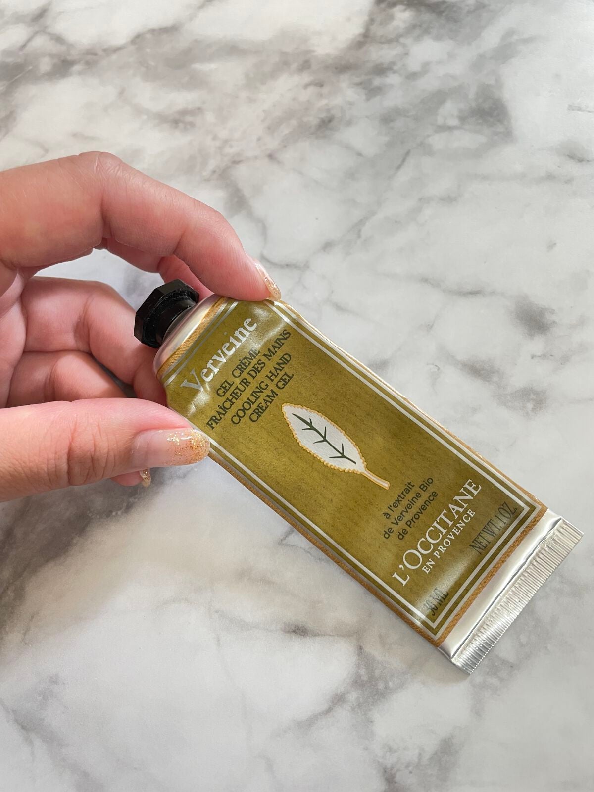 ヴァーベナ アイスハンドクリーム/L'OCCITANE/ハンドクリームを使ったクチコミ(2枚目)