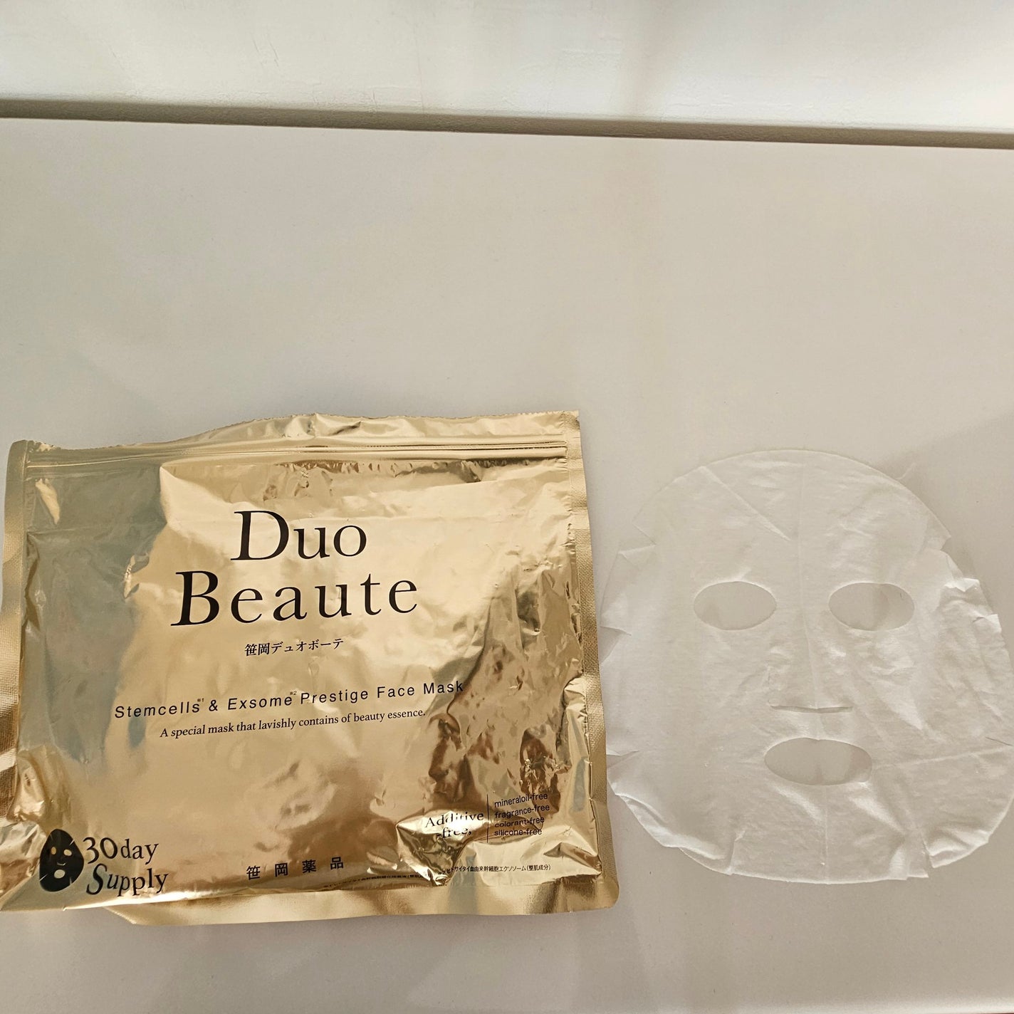 miki on LIPS 「*もちもちヒタヒタの美容液たっぷりシートマスク【笹岡デュオボー..」(1枚目)