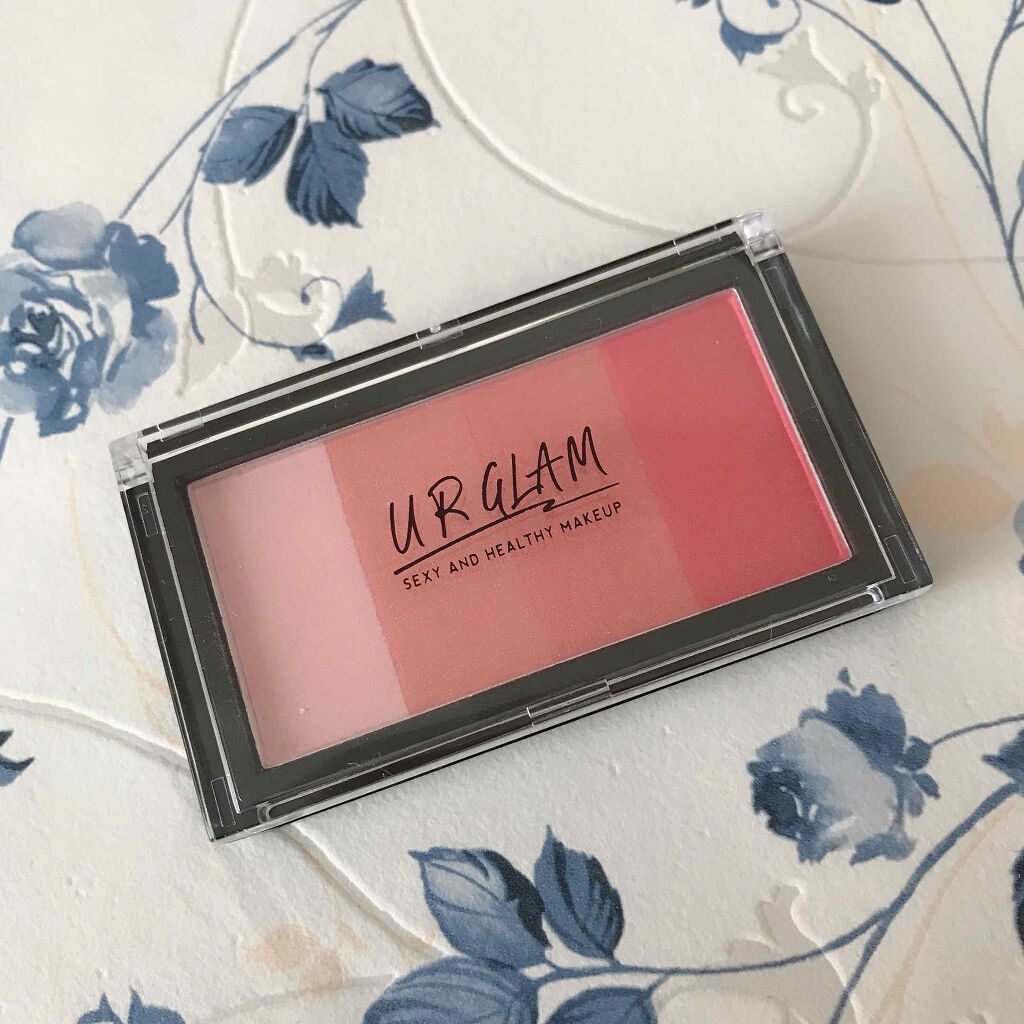 UR GLAM　GRADATION CHEEK チェリーピンク/U R GLAM/パウダーチークを使ったクチコミ（2枚目）