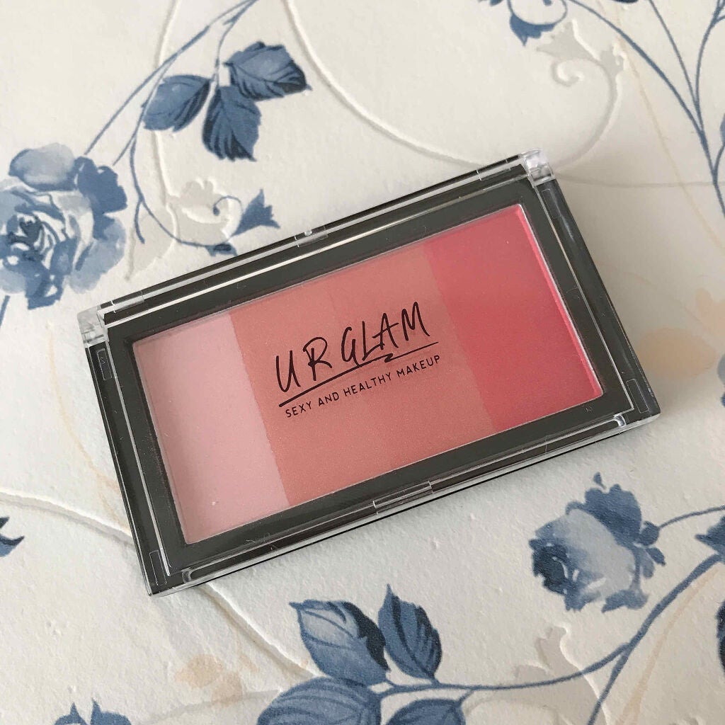 UR GLAM GRADATION CHEEK/U R GLAM/パウダーチークを使ったクチコミ(2枚目)