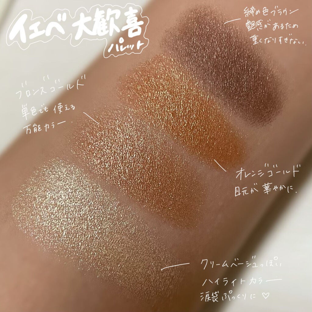 アイ カラー クォード/TOM FORD BEAUTY/アイシャドウパレットを使ったクチコミ(3枚目)