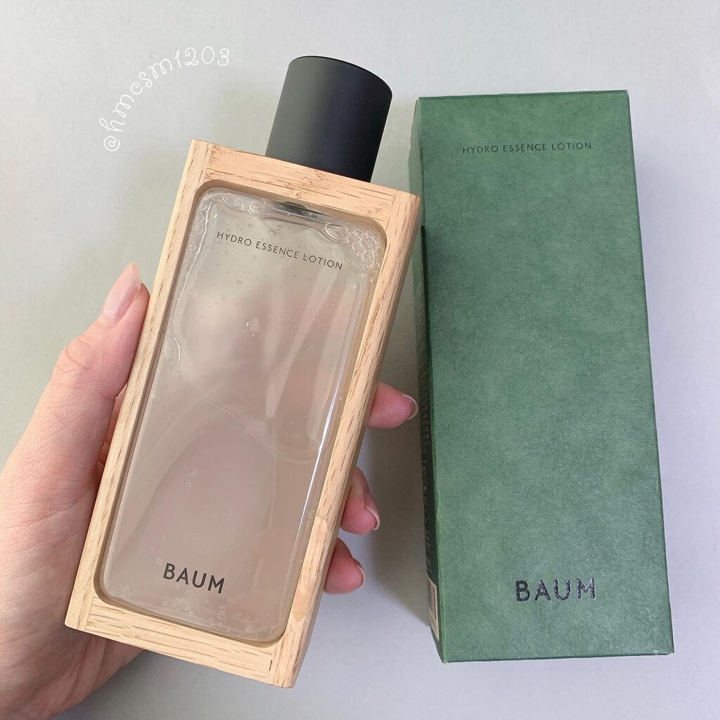ハイドロ エッセンスローション/BAUM/化粧水を使ったクチコミ（1枚目）