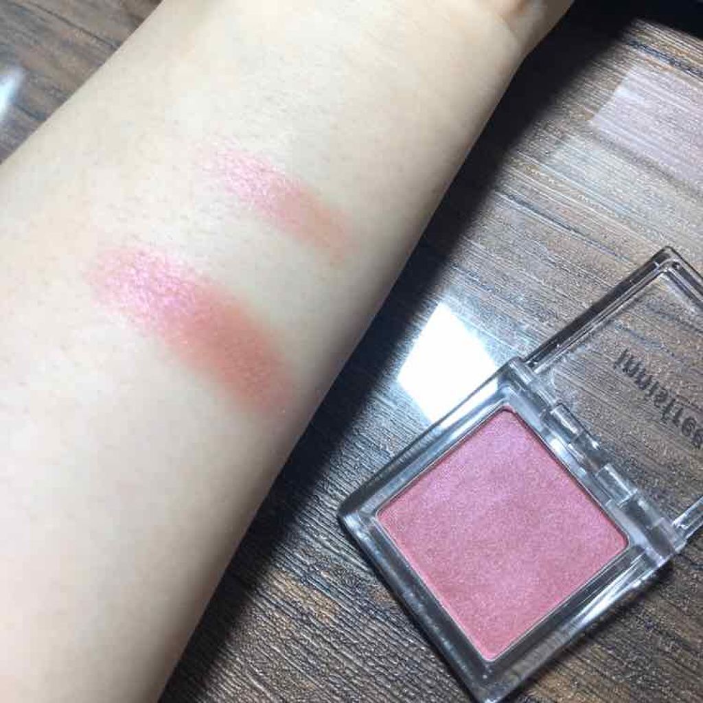 マイアイシャドウ シマー　N/innisfree/単色アイシャドウを使ったクチコミ（2枚目）