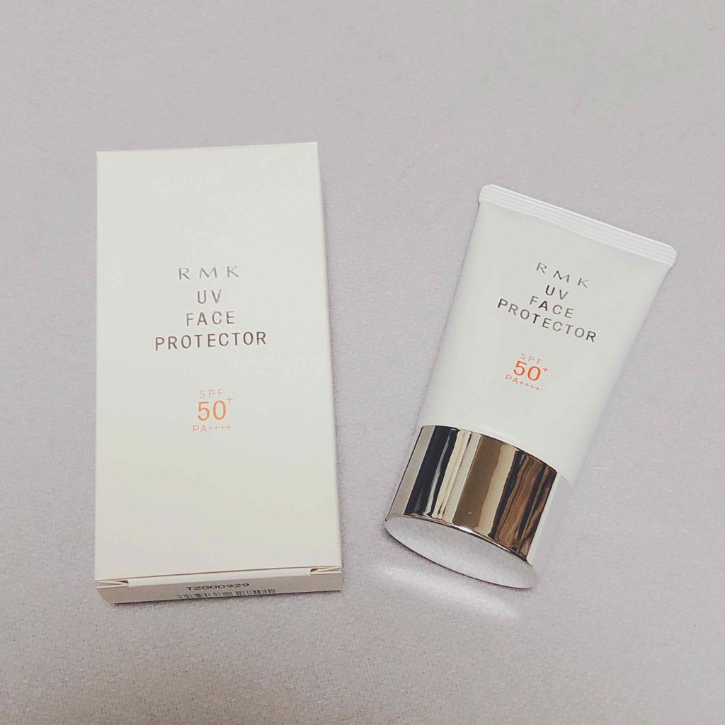 UVフェイスプロテクター50/RMK/日焼け止めクリームを使ったクチコミ（1枚目）