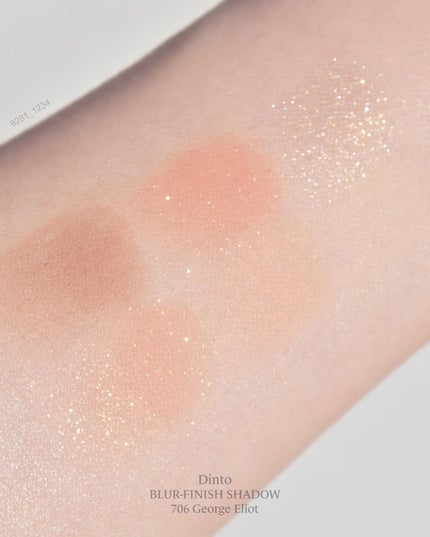 ブラーフィニシュシャドウパレット/Dinto/アイシャドウパレットを使ったクチコミ(5枚目)