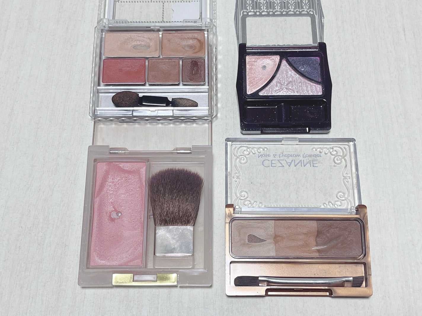 ジューシーピュアアイズ/キャンメイク/アイシャドウパレットを使ったクチコミ(3枚目)