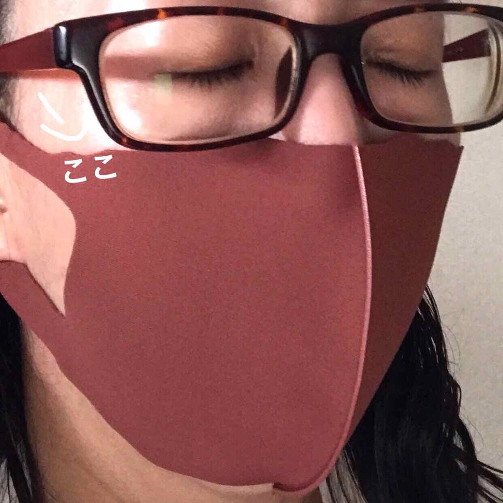 KAOBAE MASK/DAISO/マスクを使ったクチコミ（2枚目）