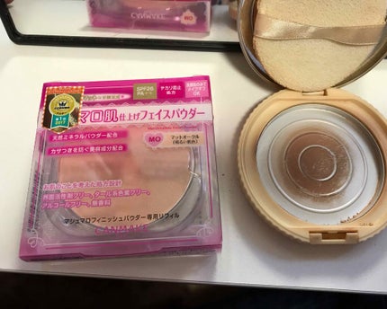 【旧品】マシュマロフィニッシュパウダー/キャンメイク/プレストパウダーを使ったクチコミ(1枚目)