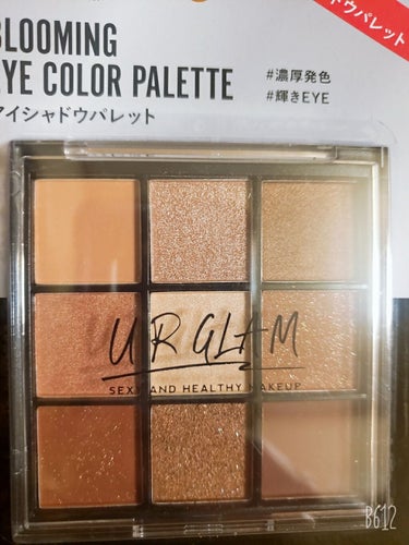 UR GLAM　BLOOMING EYE COLOR PALETTE/U R GLAM/アイシャドウパレットを使ったクチコミ（1枚目）