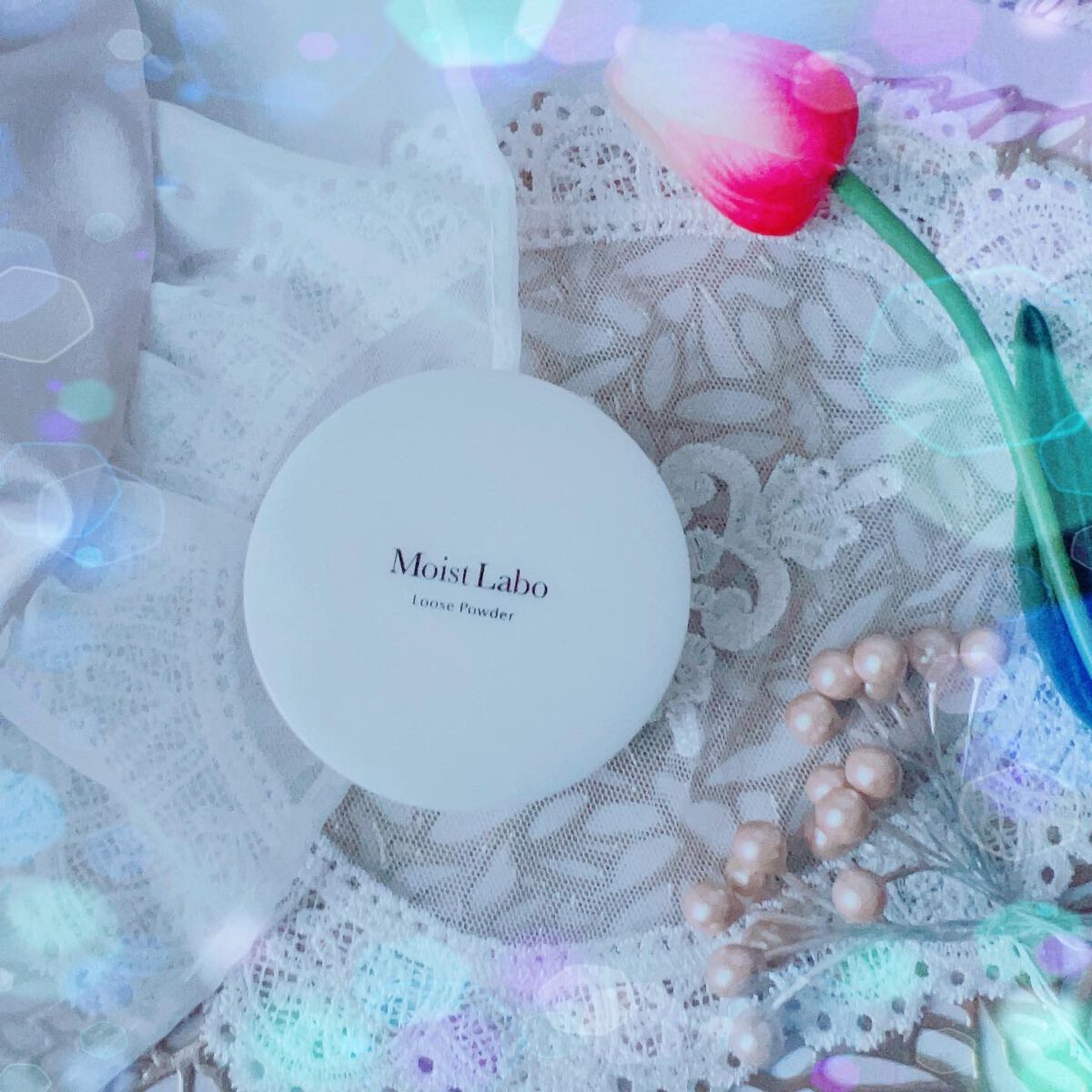 ルースパウダー<テカリ防止タイプ>/Moist Labo/ルースパウダーを使ったクチコミ(5枚目)