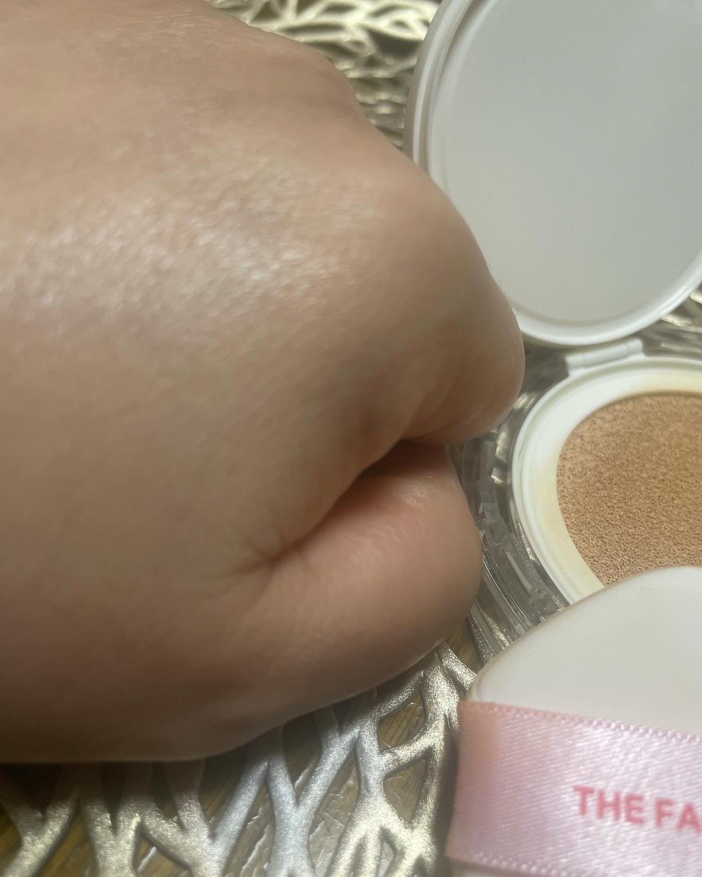 ぱすかる on LIPS 「ザフェイスショップデュティングクッションちょっと大きめのデザイ..」(4枚目)