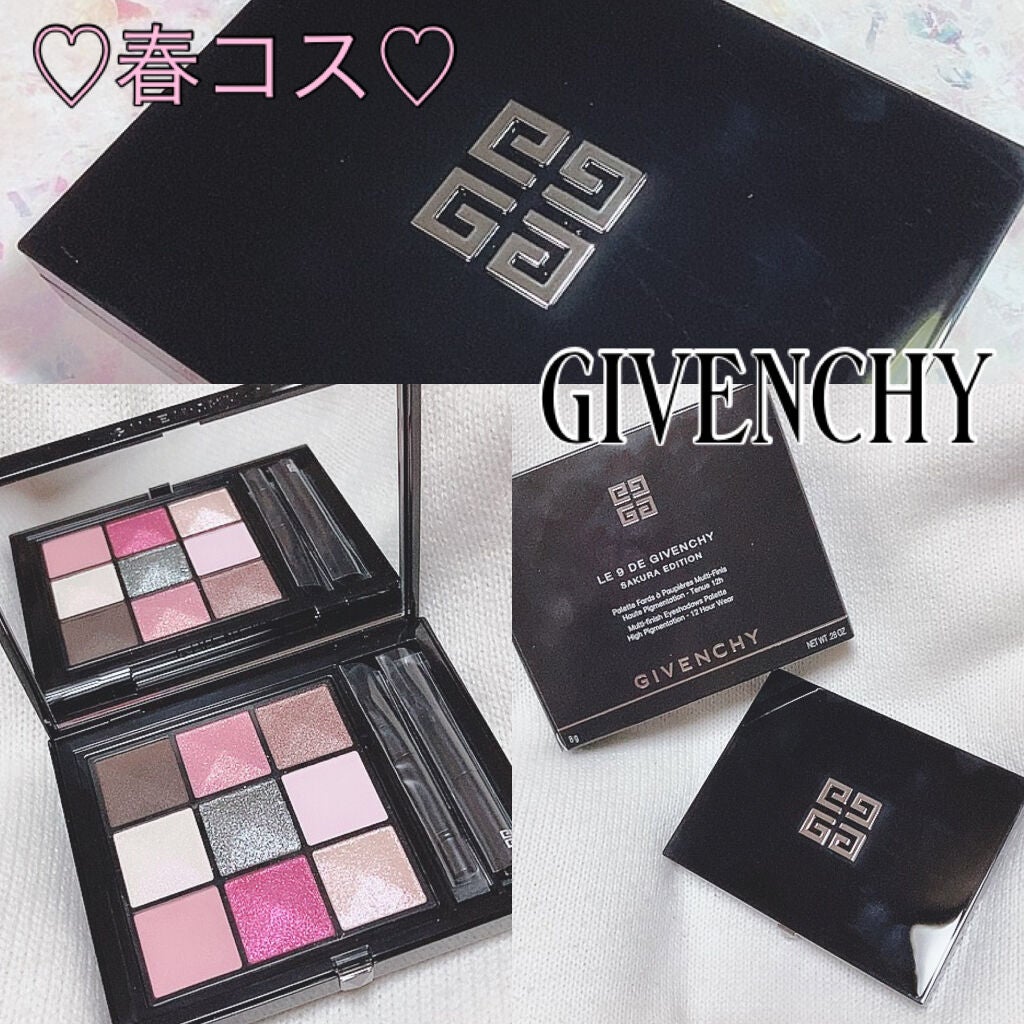 ル・ヌフ・ジバンシイ/GIVENCHY/アイシャドウパレットを使ったクチコミ(1枚目)