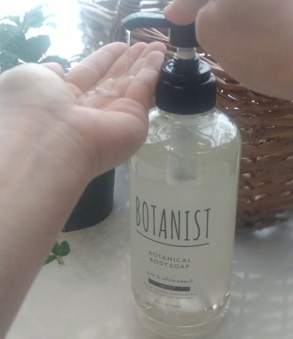 ボタニカルボディーソープ(モイスト)/BOTANIST/ボディソープを使ったクチコミ(1枚目)