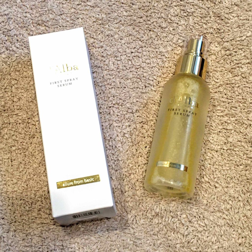 ダルバ ホワイトトリュフファーストスプレーセラム/ダルバ/ミスト状化粧水を使ったクチコミ(1枚目)