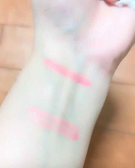 ディアダーリン ウォータージェルティント (アイスティント)/ETUDE/口紅を使ったクチコミ(4枚目)