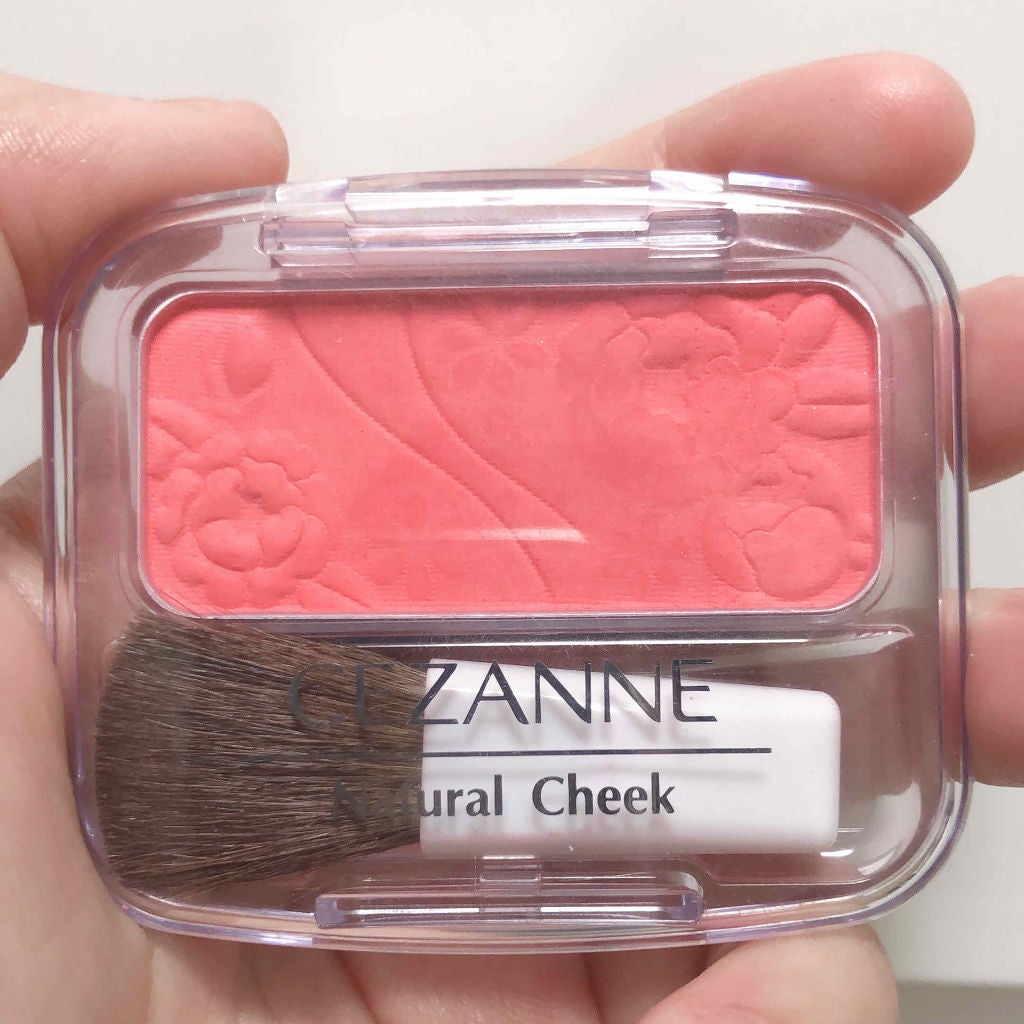 ナチュラル チークN/CEZANNE/パウダーチークを使ったクチコミ(1枚目)