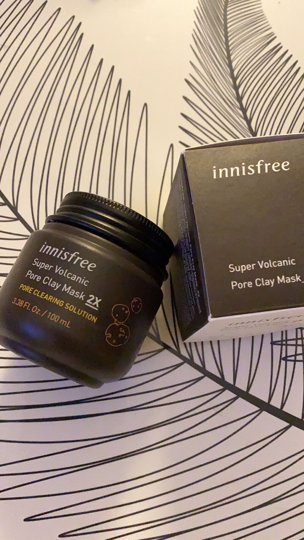 スーパーヴォルカニック ポアクレイマスク/innisfree/洗い流すパック・マスクを使ったクチコミ(2枚目)