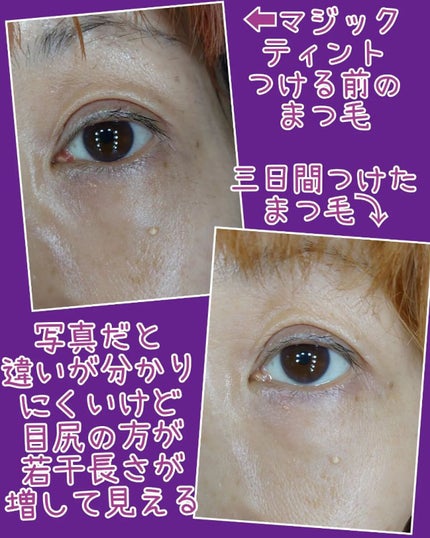 マジックティント/MAJOLICA MAJORCA/マスカラを使ったクチコミ(4枚目)