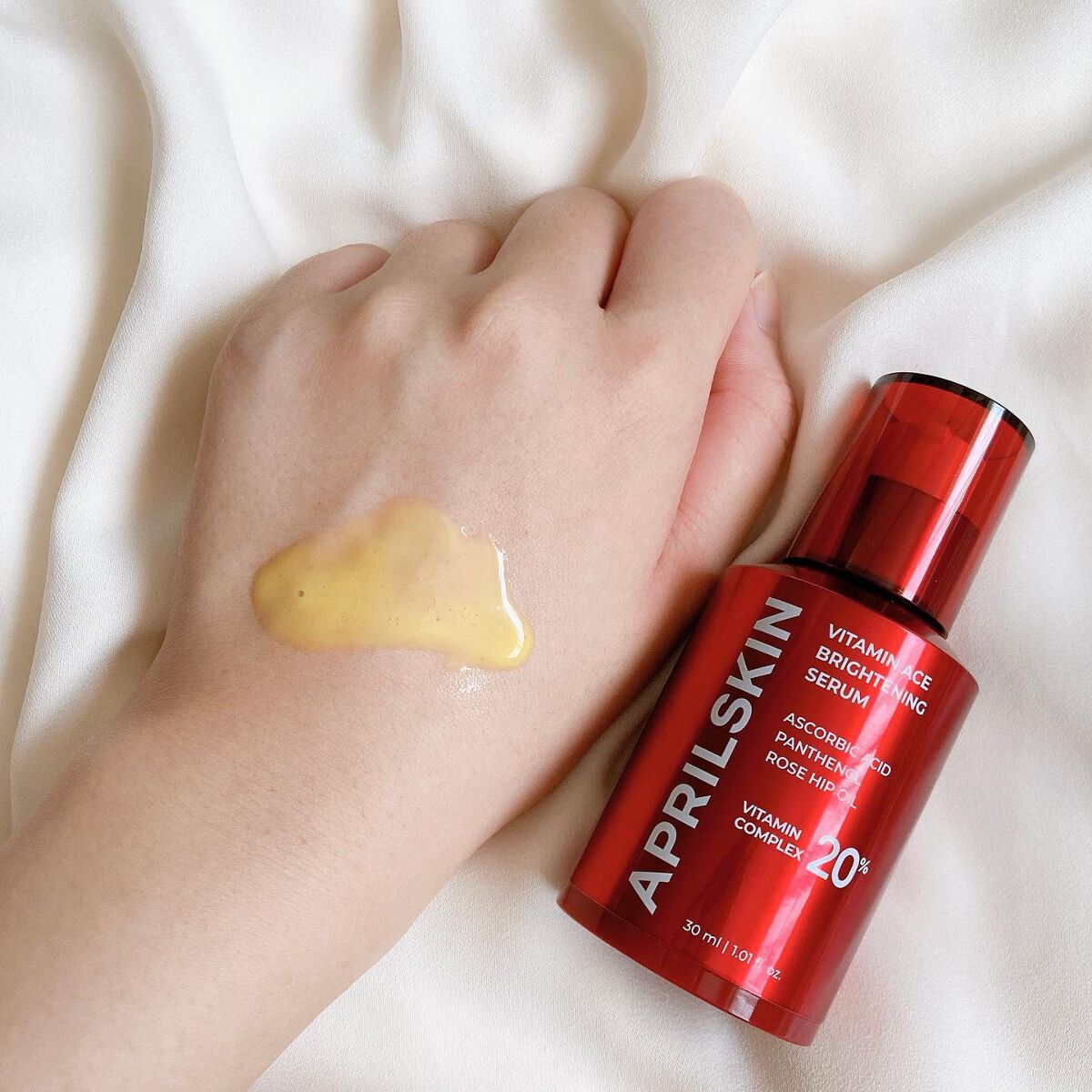 ビタミンACEセラム/APRILSKIN/美容液を使ったクチコミ（2枚目）