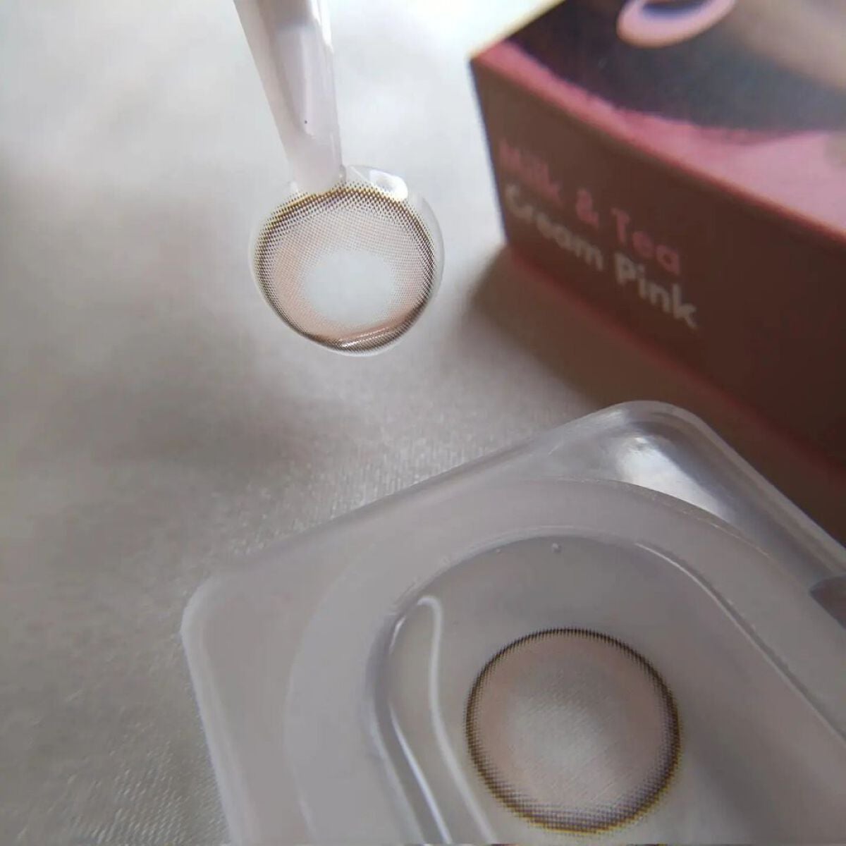 chuuLENS Milk&Tea 1day/chuu LENS/ワンデー(1DAY)カラコンを使ったクチコミ(2枚目)