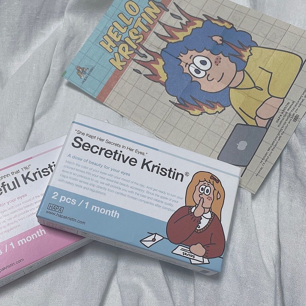 Secretive Kristen/Hapa kristin/カラーコンタクトレンズを使ったクチコミ(1枚目)