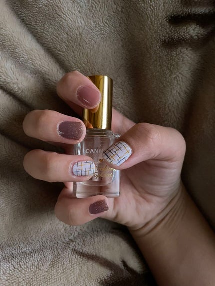 ジェルボリュームトップコート/キャンメイク/ネイルトップコートを使ったクチコミ(4枚目)