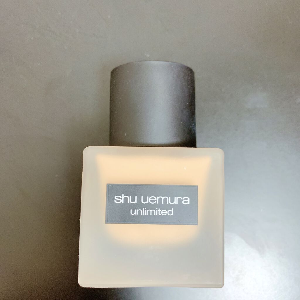 （旧）アンリミテッド ラスティング フルイド/shu uemura/リキッドファンデーションを使ったクチコミ（1枚目）