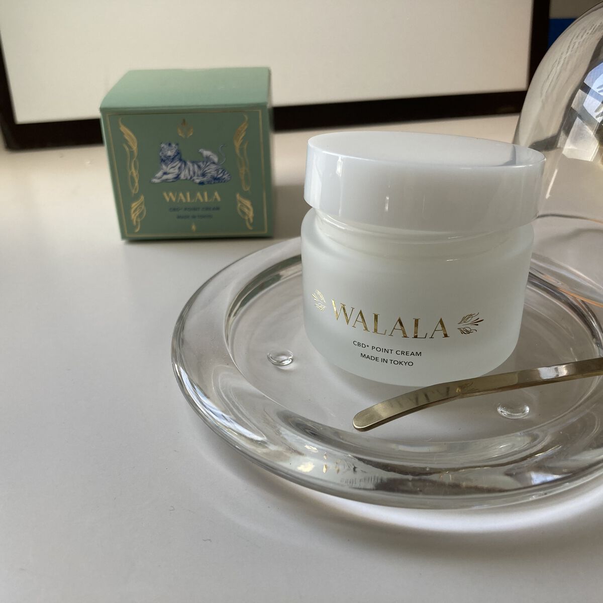 CBD ポイントクリーム/WALALA/フェイスクリームを使ったクチコミ（1枚目）