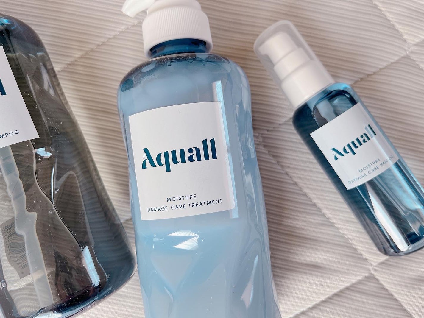 モイスチャーダメージケア ヘアオイル/Aquall/ヘアオイルを使ったクチコミ(3枚目)