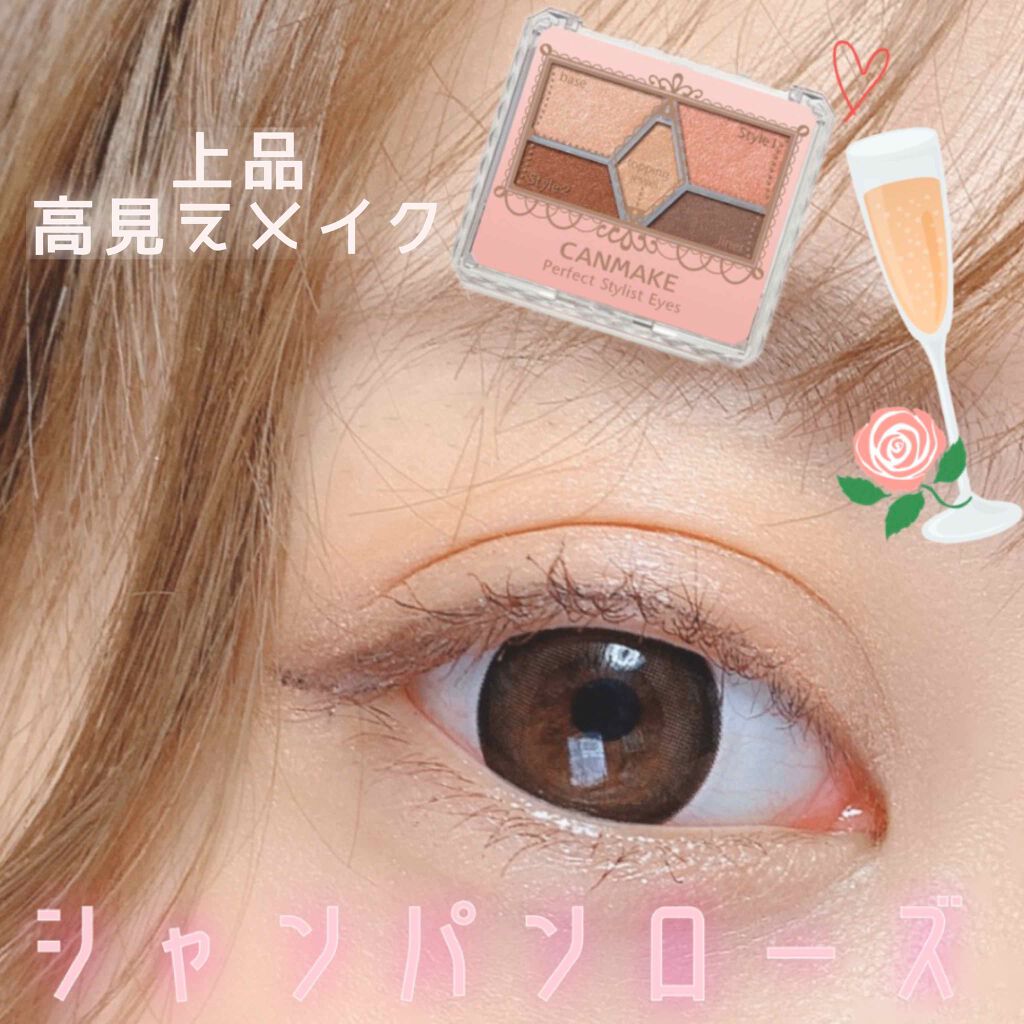  アーバンコッパーで高見え2弾❁⃘*.ﾟ﻿
﻿
シャンパンローズメイク🥂﻿
﻿
﻿
●コスメレシピ●﻿
﻿
☑︎CANMAKEパーフェクトスタイリストアイズ19（アーバンコッパー）﻿
﻿
☑︎エテュセアイエディション(マスカラ)バーガンデ