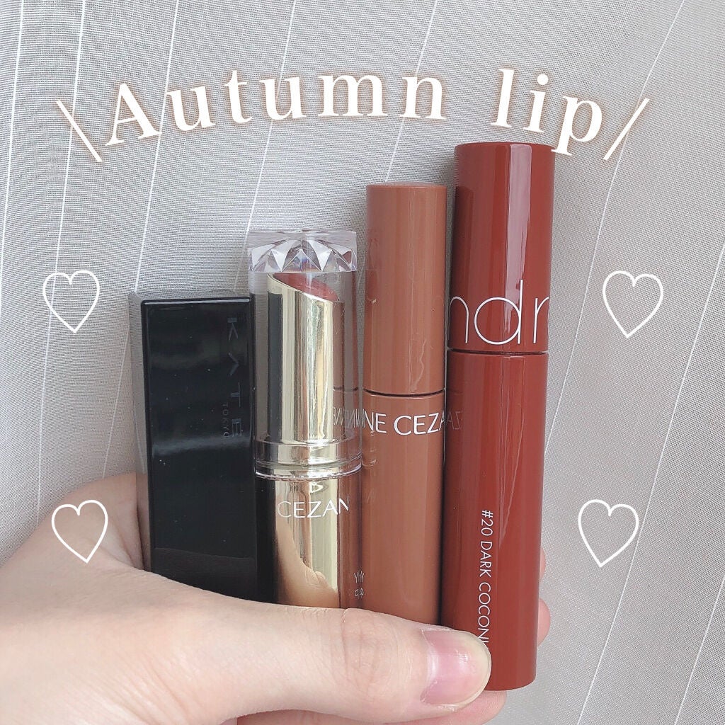 ラスティンググロスリップ/CEZANNE/口紅を使ったクチコミ(1枚目)