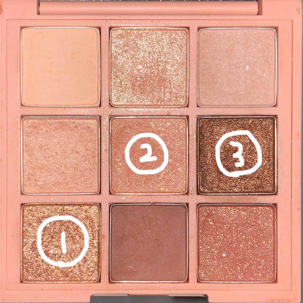 3CE マルチアイカラーパレット/3CE/アイシャドウパレットを使ったクチコミ(3枚目)