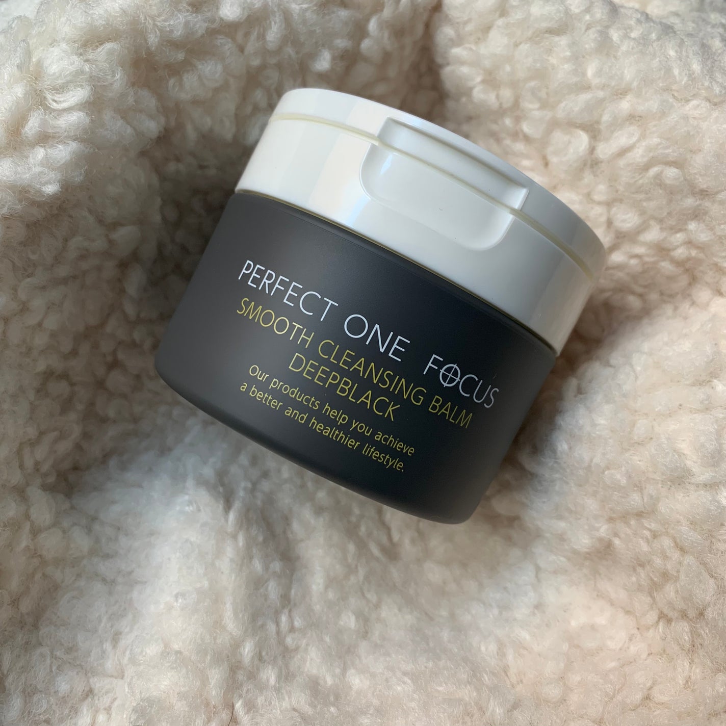 パーフェクトワンフォーカス スムースクレンジングバーム ディープブラック/PERFECT ONE  FOCUS/クレンジングバームを使ったクチコミ(1枚目)