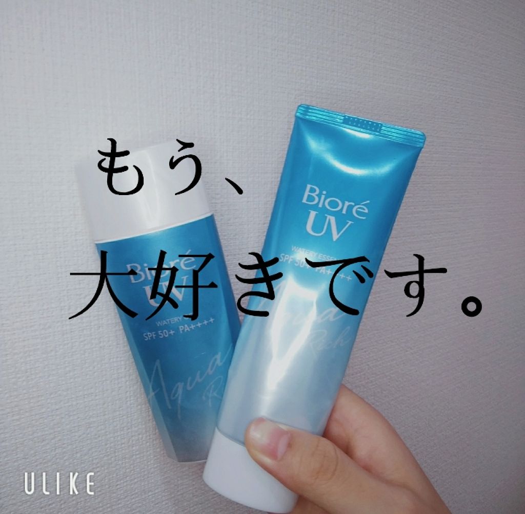 ビオレUV アクアリッチウォータリージェル /ビオレ/日焼け止め・UVケアを使ったクチコミ（1枚目）