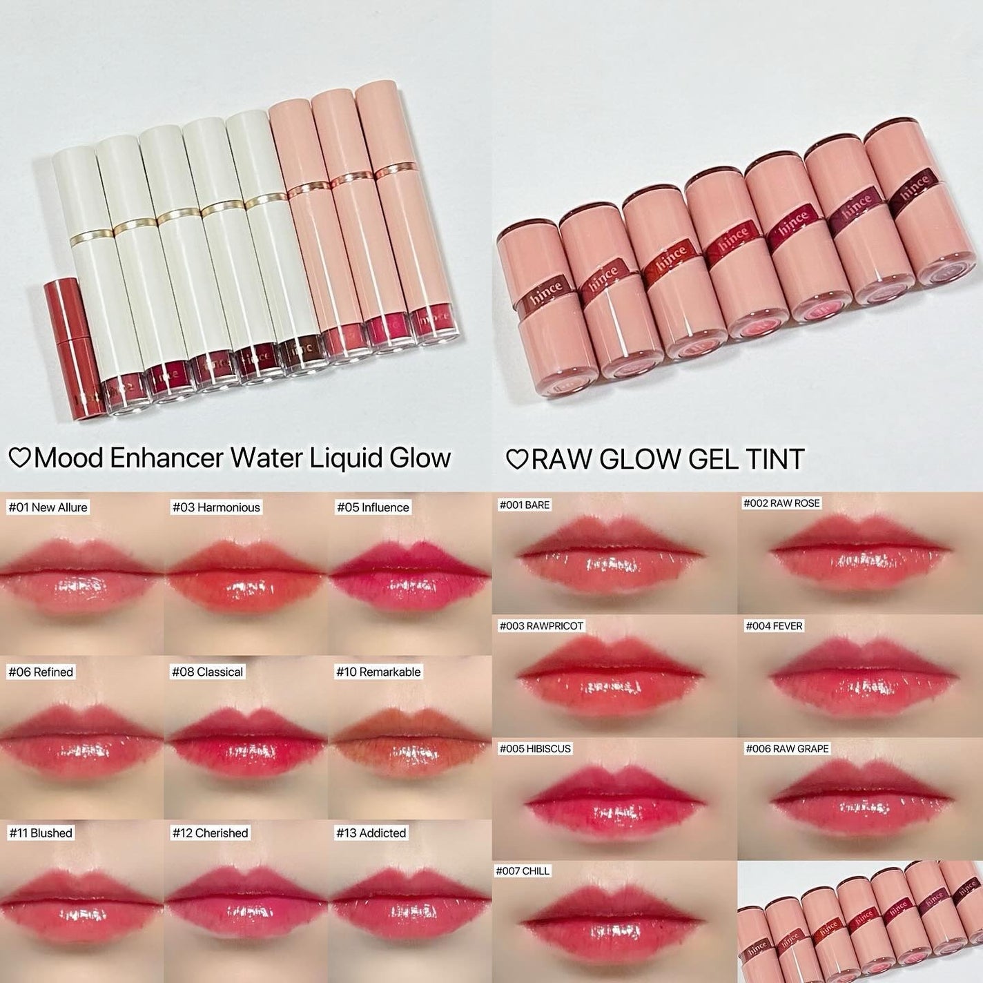 ムードインハンサーウォーターリキッドグロウ/hince/口紅を使ったクチコミ(3枚目)