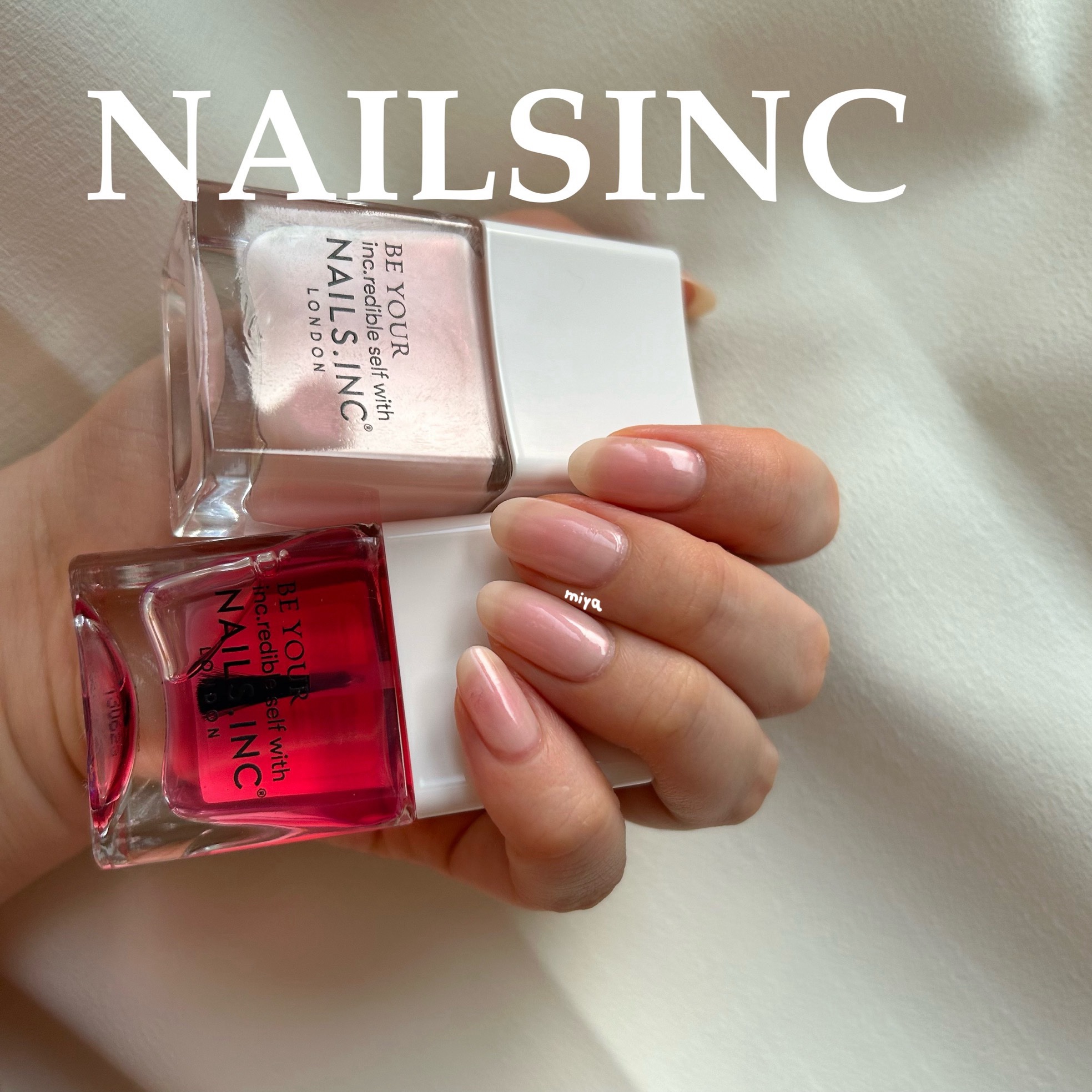 グローナチュラルデュオキット/nails inc./マニキュアを使ったクチコミ（1枚目）