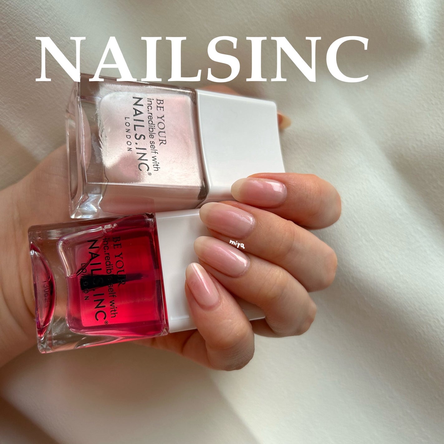 グローナチュラルデュオキット/nails inc./マニキュアを使ったクチコミ(1枚目)