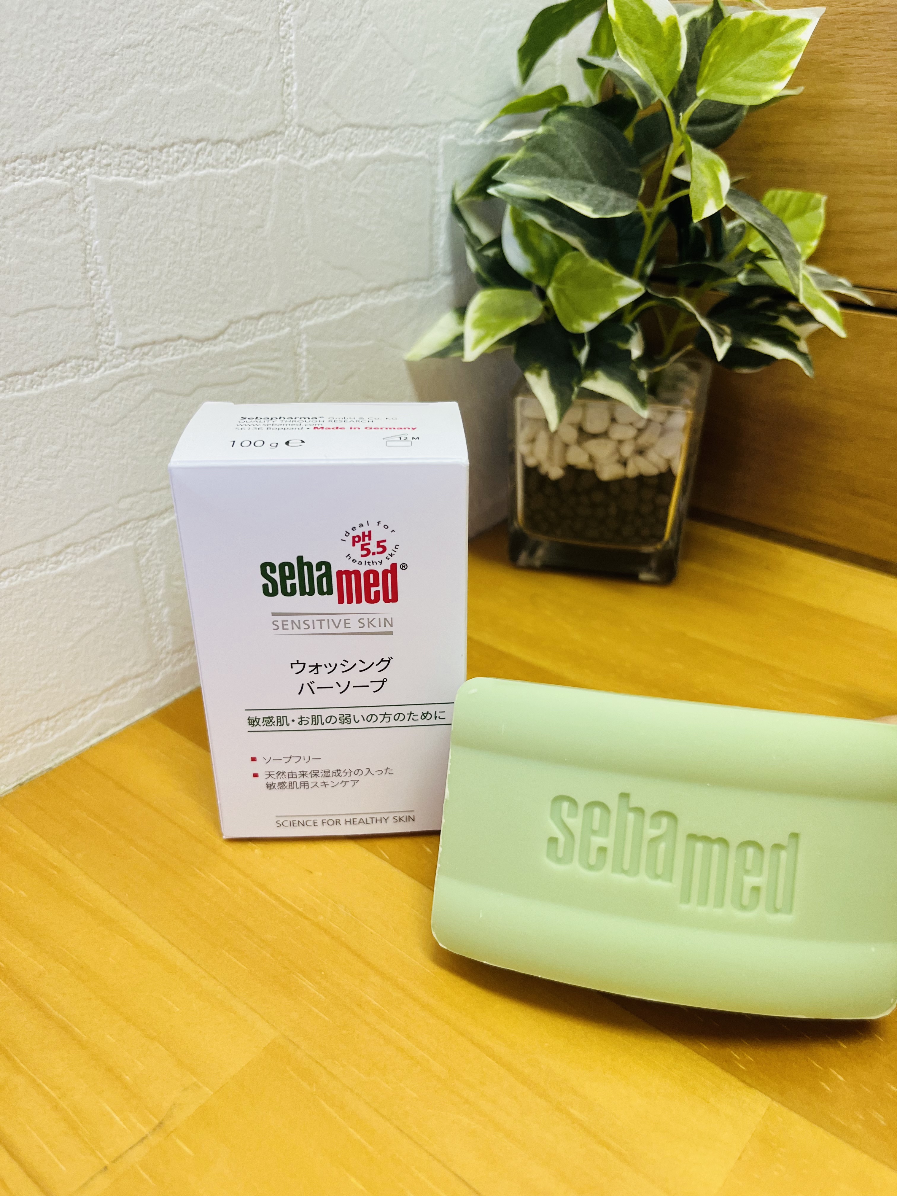 ウォッシングバーソープ/セバメド/洗顔石鹸を使ったクチコミ（1枚目）