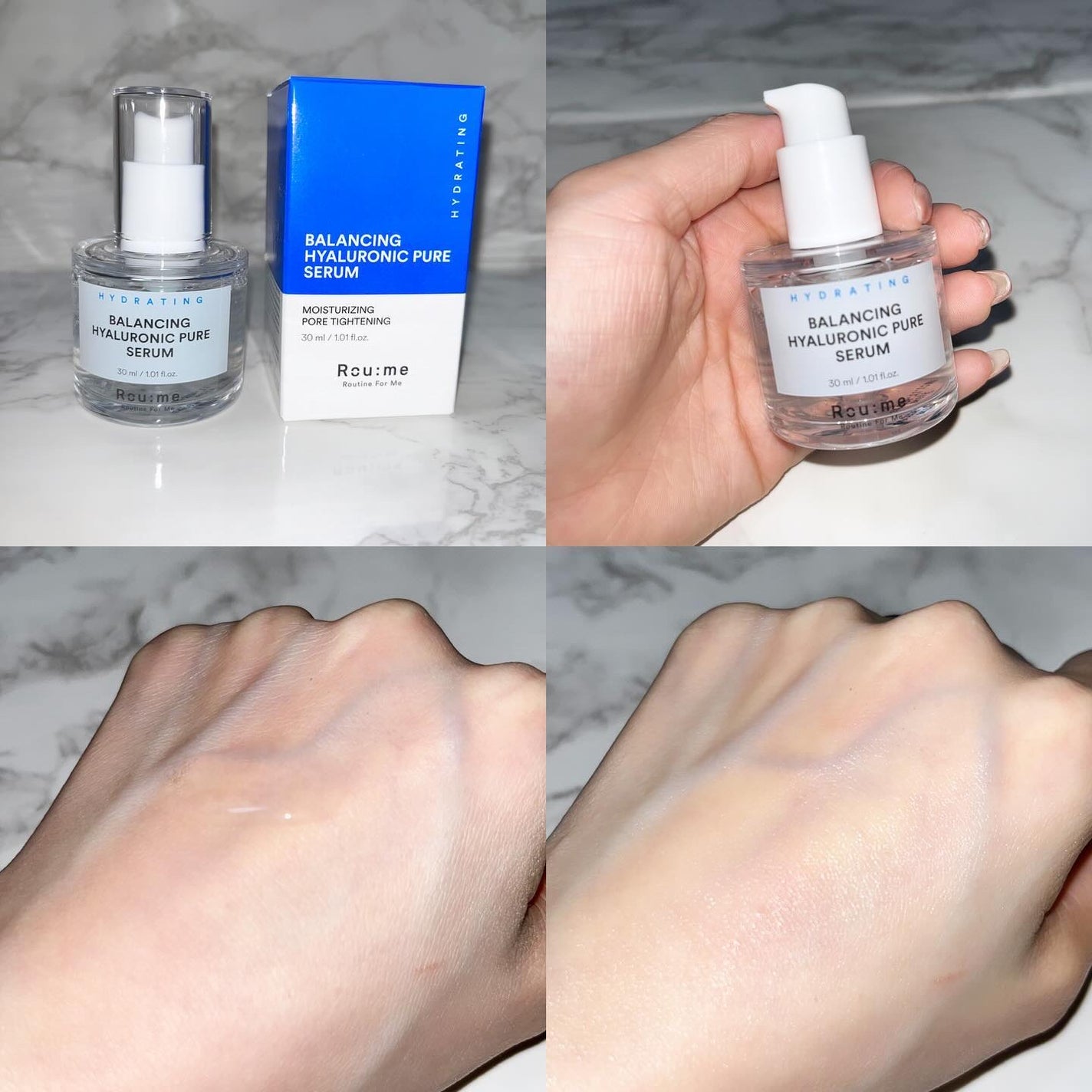 バランシング ヒアルロニック ピュア トナー/Roume/化粧水を使ったクチコミ(4枚目)