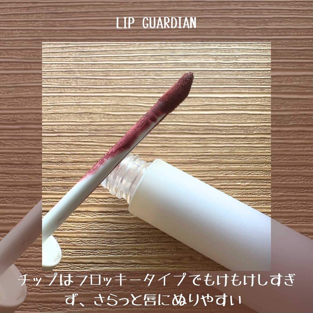 マットヴェールティント 04 ジゼルバーガンディ/LIPGUARDIAN/リップティントを使ったクチコミ（3枚目）