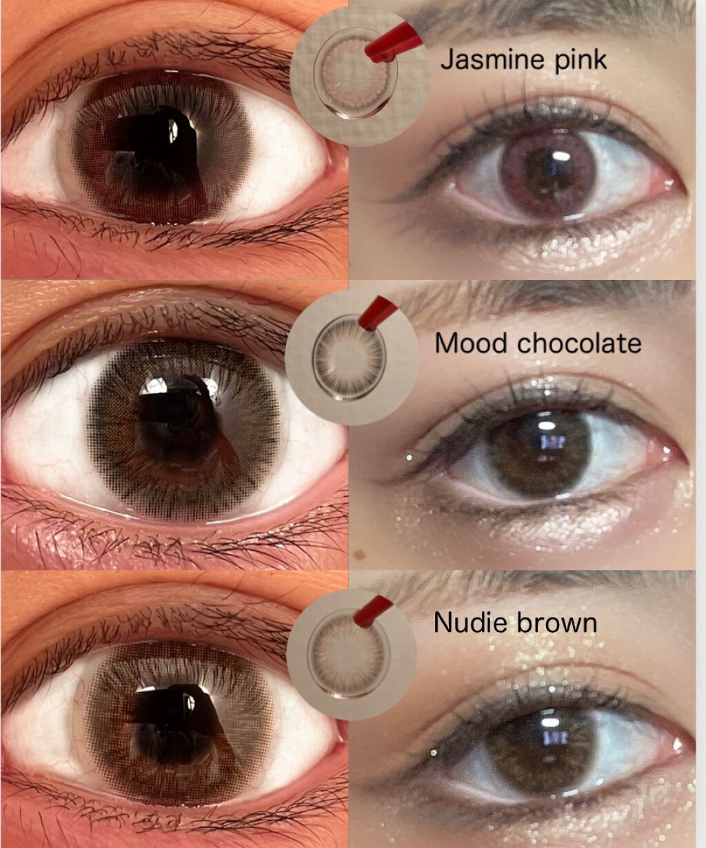 Rluuchy Oneday/Torico Eye./カラーコンタクトレンズを使ったクチコミ(2枚目)