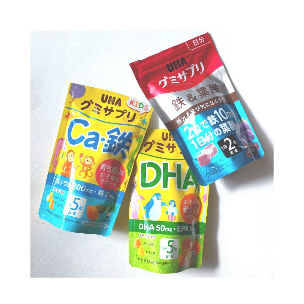 グミサプリ 鉄&葉酸/UHA味覚糖/健康サプリメントを使ったクチコミ(1枚目)