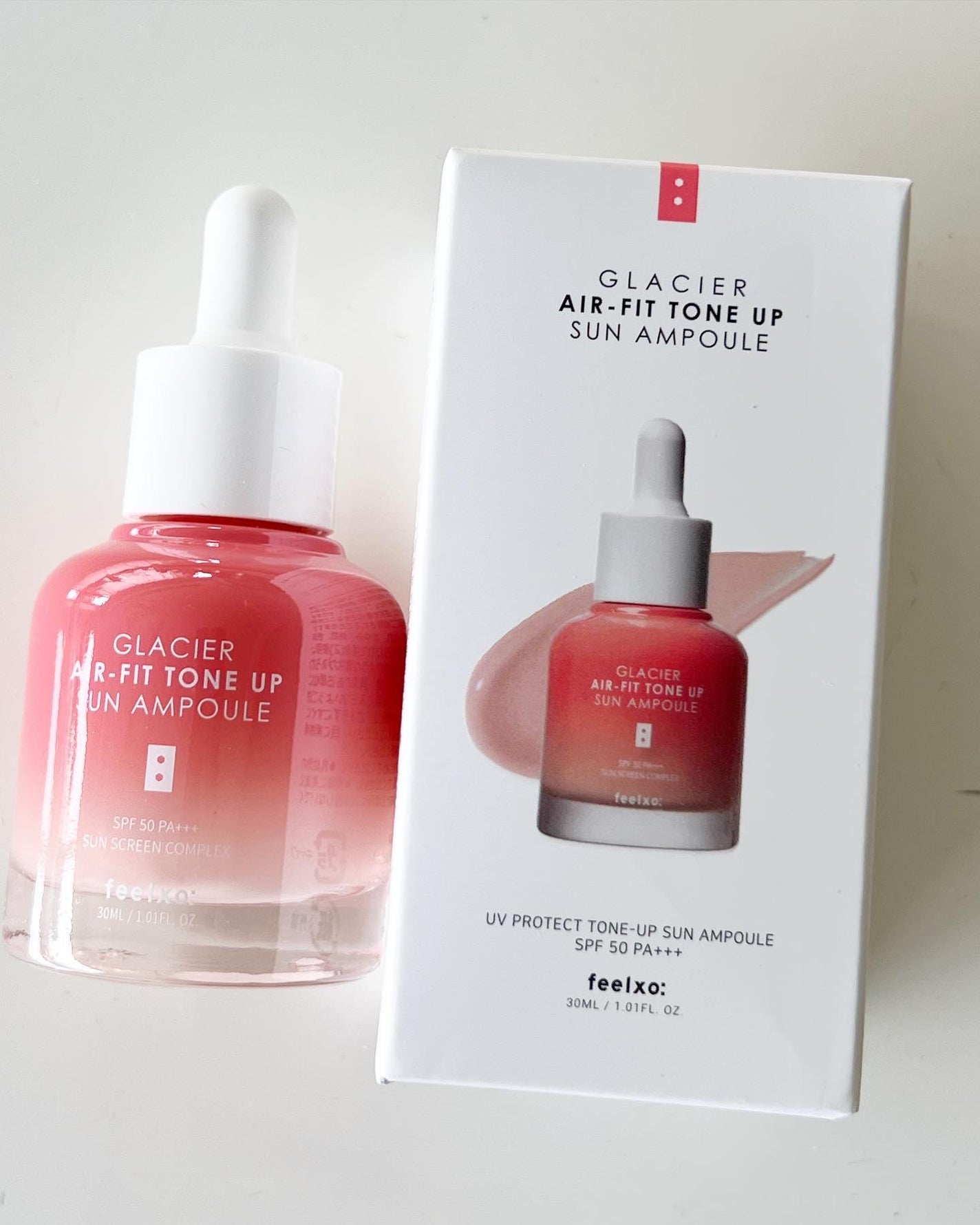 ピルソ グラシアエアフィットトーンアップサンアンプル SPF50 PA+++/feelxo/化粧下地を使ったクチコミ(2枚目)