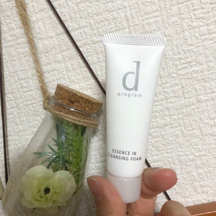 エッセンスイン クレンジングフォーム/d プログラム/洗顔フォームを使ったクチコミ(1枚目)