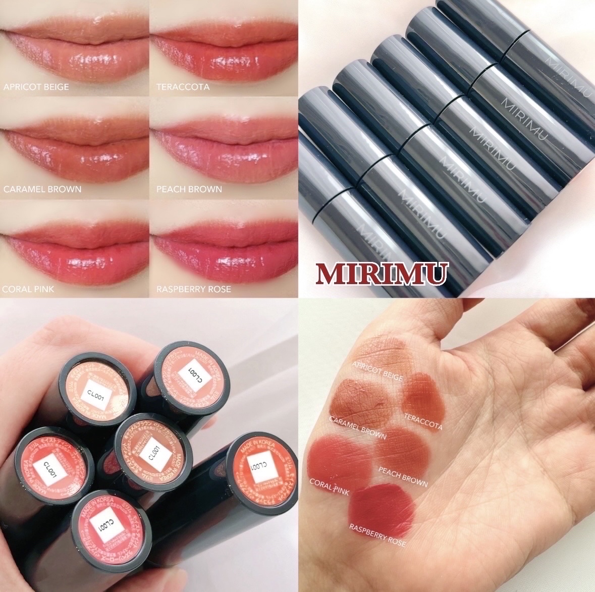 モイストティント/MIRIMU/リップティントを使ったクチコミ（1枚目）