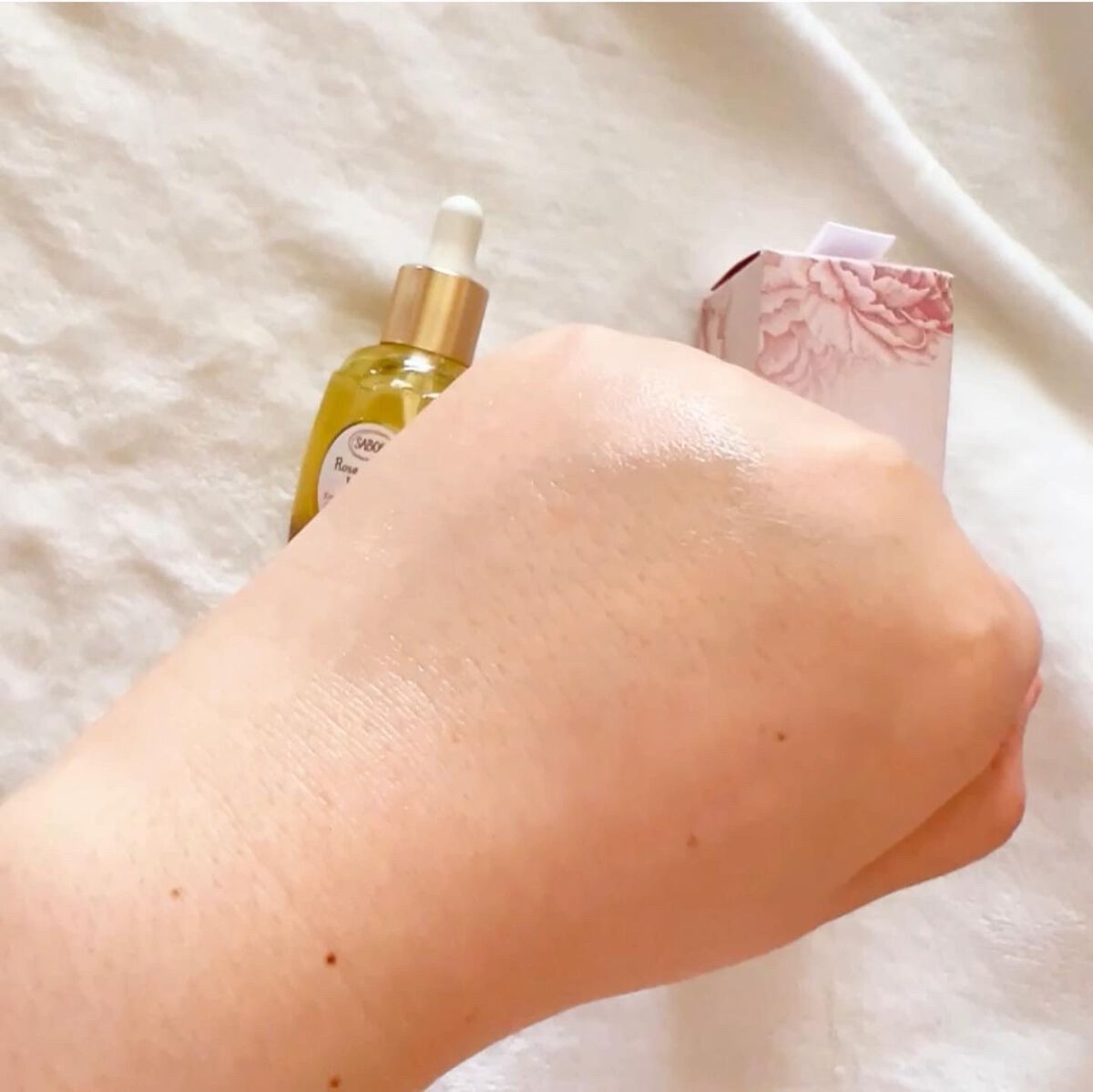 ローズセラムインオイル/SABON/フェイスオイルを使ったクチコミ(9枚目)