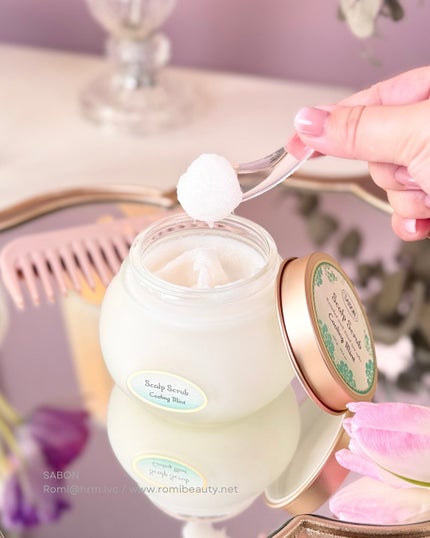 ヘッドスクラブ リフレッシング(ミント)/SABON/ヘッドスクラブを使ったクチコミ(3枚目)