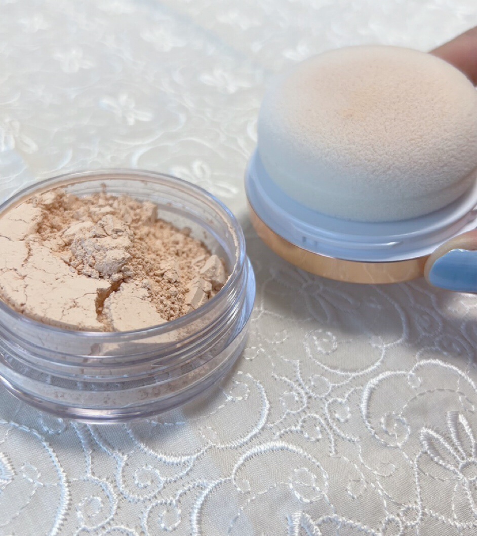  カトリン ナチュラル 100 サンキル RX SPF46 PA+++/MAXCLINIC/ルースパウダーを使ったクチコミ（2枚目）