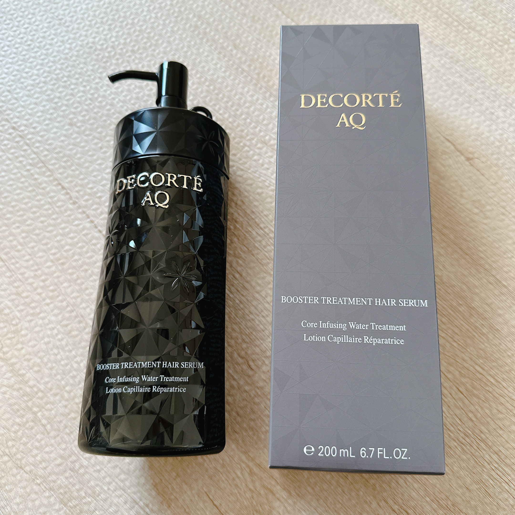 ＡＱ ブースティング トリートメント ヘアセラム/DECORTÉ/洗い流すヘアトリートメントを使ったクチコミ（2枚目）